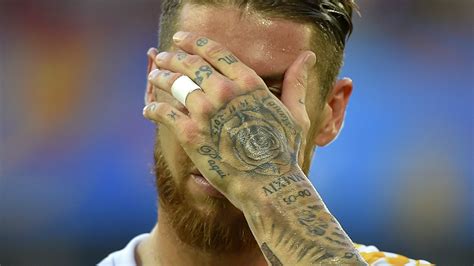 Ramos Shows Off New Tattoos But What Do They Mean