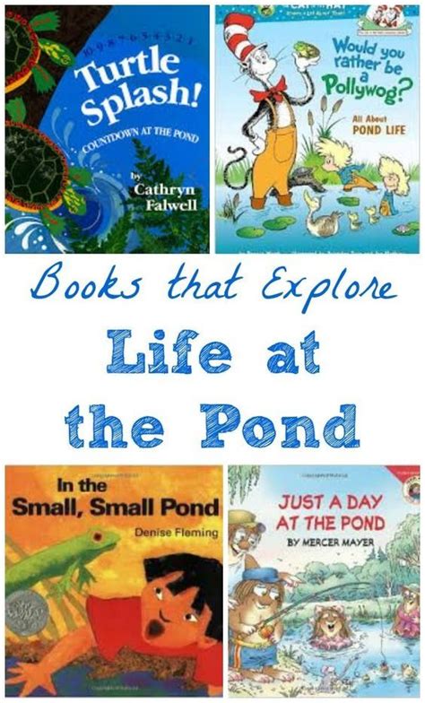 Science And Water Activities For A Day At The Pond Pond Life Theme