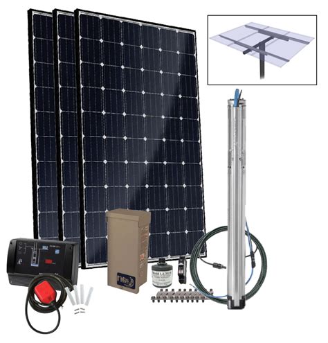 Grundfos Sqflex Pre Designed Solar Water Pumping Kit Using 3 Sqf 3 Pump