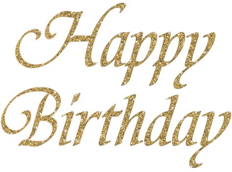 Happy Birthday Letter Png Photo Happy Birthday Gold Clip Art Library