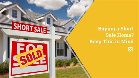 Buying A Short Sale Home Keep This In Mind One Of The Greatest Myths
