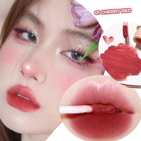 XIXI Velvet Matte Lip Mud Lip And Cheek Dual Use Waterproof Long Lasting Lipstick Shopee
