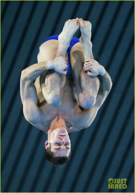 Tom Daley Matthew Mitcham Advance In Olympics Diving Photo