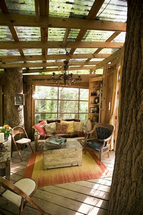 Lovely Cabin Interior Tiny Retreat Into The Forest A Cute Little