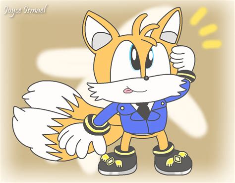 I Just Had To Do It Tails Wearing His Captain Outfit From Sonic Rivals