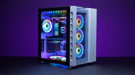 がされる Corsair Crystal 680x Rgb Tempered Glass White キューブ型pcケース