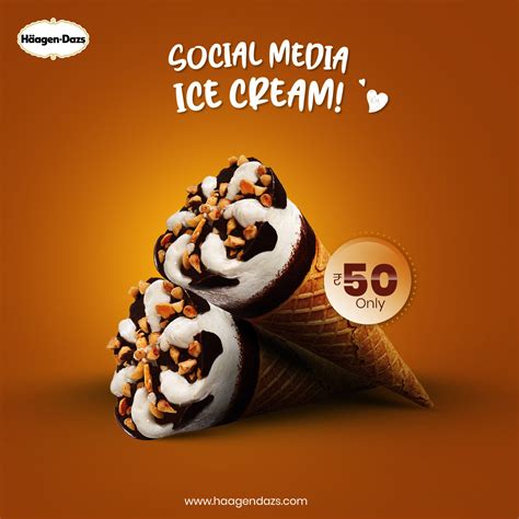 SOCIAL MEDIA Ice Cream Flyer Design On Behance