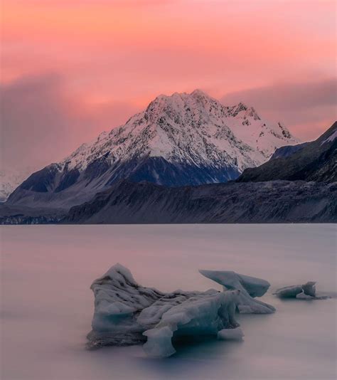 Jon Landscape Photography On Instagram Sunset At Tasman Lake The