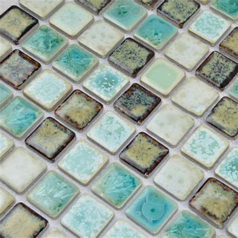 Porcelain Tile Backsplash Mix Colors Ceramic Wall Tiles Mosaic