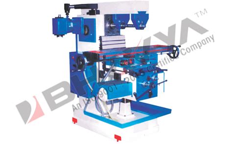 All Geared Universal Milling Machine Bhavya Machine Tools