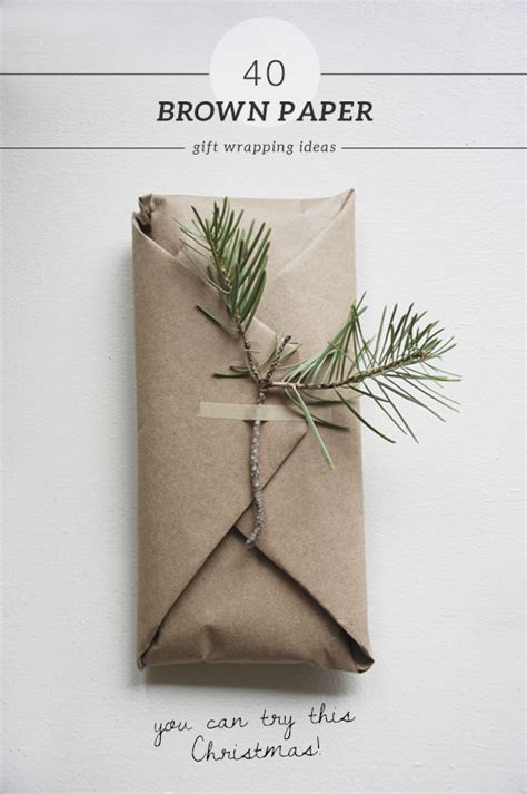 40 Brown Paper T Wrapping Ideas My Paradissi