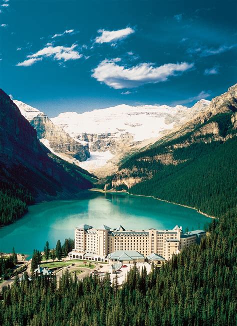 World Amazing Gallery Hotel Fairmont Chateau Lake Louise In Canada
