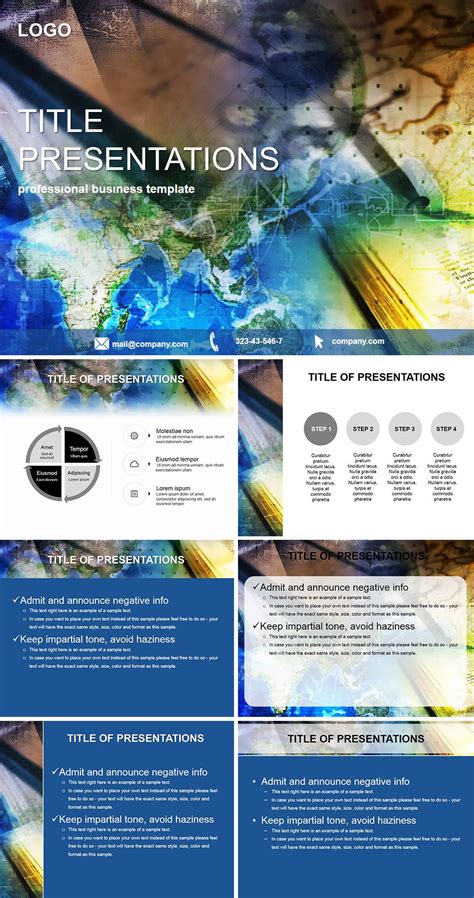 Ppt Template Design Keynote Template Templates World Geography