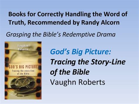 Bible Study Books Recommended By Randy Alcorn From Randys Message On