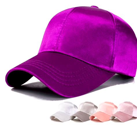 wholesale custom 6 panel casquette women hat summer hats for women men sold silk lined satin