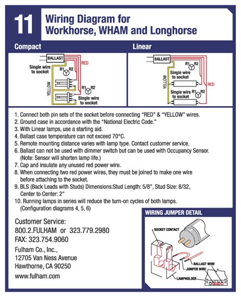 Smartdrive t5ho generation 2 ballast compatibility list. Fulham Ballast Wiring Diagram