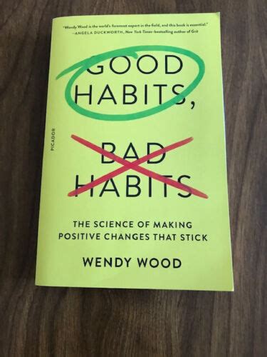 Good Habits Bad Habits By Wood Wendy Paperback 9781250159090 Ebay