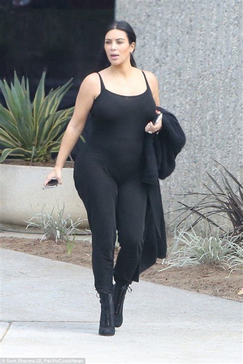Fans Brand Pregnant Kim Kardashians Pregnancy Wardrobe Repulsive