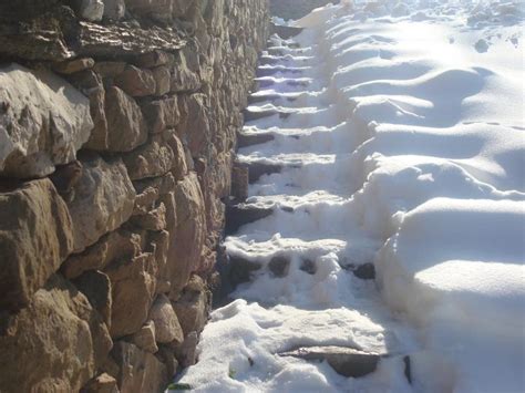 Snowy Stone Steps Free Stock Photo By Boris Kyurkchiev On