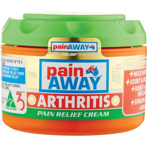 Pain Away Arthritis Pain Relief Cream 70g Woolworths