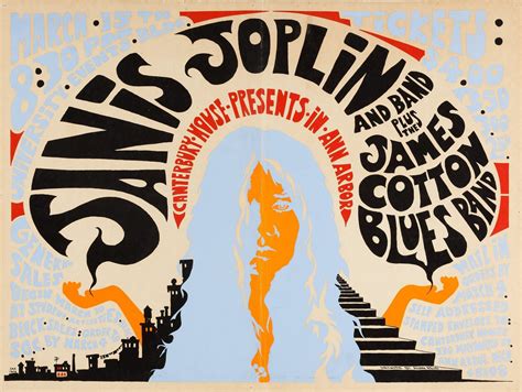 1969 Janis Joplin Rock Concert Poster New Metal Sign Free Etsy