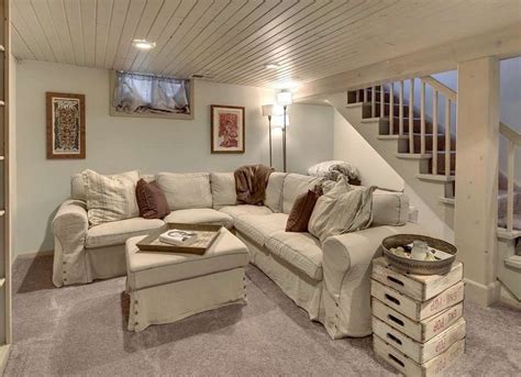 Painted Wood Plank Ceiling Basement Ceiling Ideas 11 Stylish