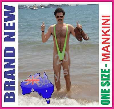 Sexy Borat Mankini Costume Swimsuit Mens Swimwear Thong Ebay