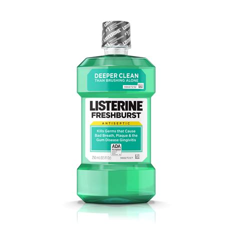 Listerine Freshburst Antiseptic Mouthwash For Bad Breath 250 Ml
