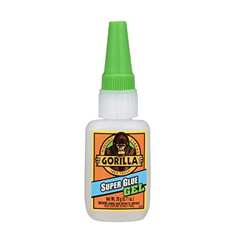 Gorilla Super Glue Gel 20 Gram Clear Pack Of 2 Pricepulse