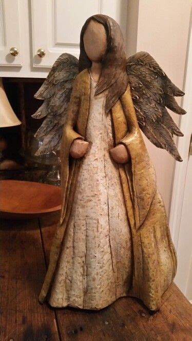 Wall Angel Carved From Cyprus Wood Carving Designs Wood Carving