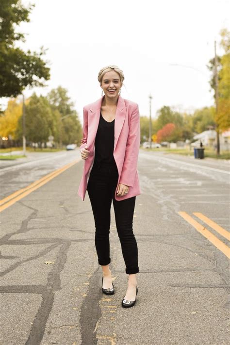 Work Wear Pink Blazer Riley Alexandra Cappellucci