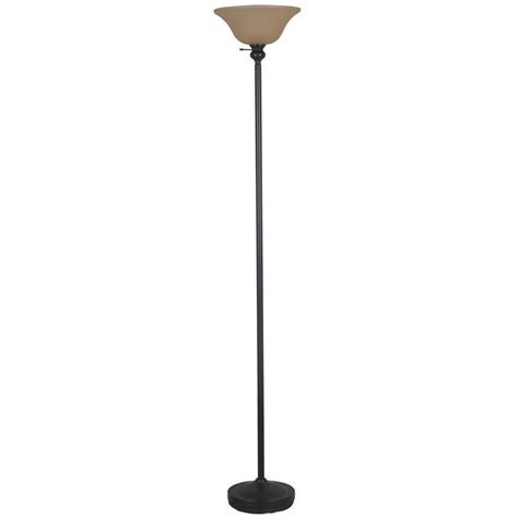Not only does this spectacular lamp. Hampton Bay 71.25 in. Bronze Torchiere Floor Lamp-18115 ...