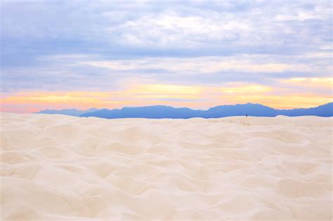Sunset In White Sands National Monument 5k Wallpaperhd Nature