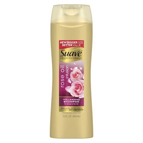 Suave Professionals Rose Oil Infusion Shampoo 15 Oz