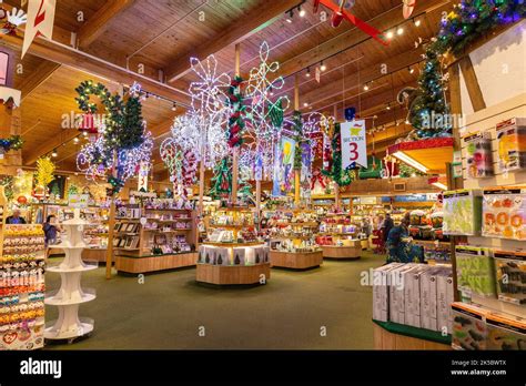 Inside Bronners Christmas Store In Frankenmuth Michigan The Worlds