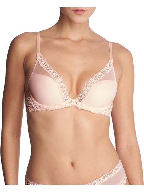 Natori Sheer Jacquard Full Fit Contour Underwire Bra 136059 Free Shipping