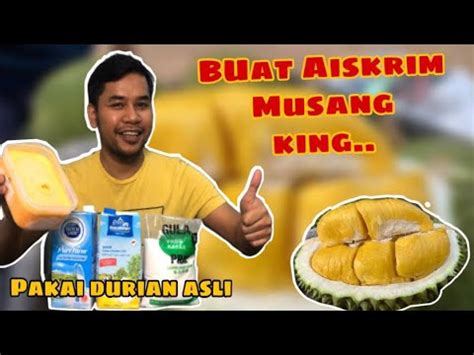 Viralme.me/aiskrimviral trvid malaysia free subscriber,free. Cara Buat Aiskrim Durian Homemade ; how to make durian ...
