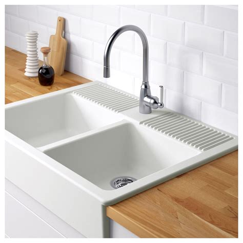 I'm wondering about other opinions of whether they should be avoided or not. IKEA - DOMSJÖ, Double bowl, 25 year guarantee. Read about ...
