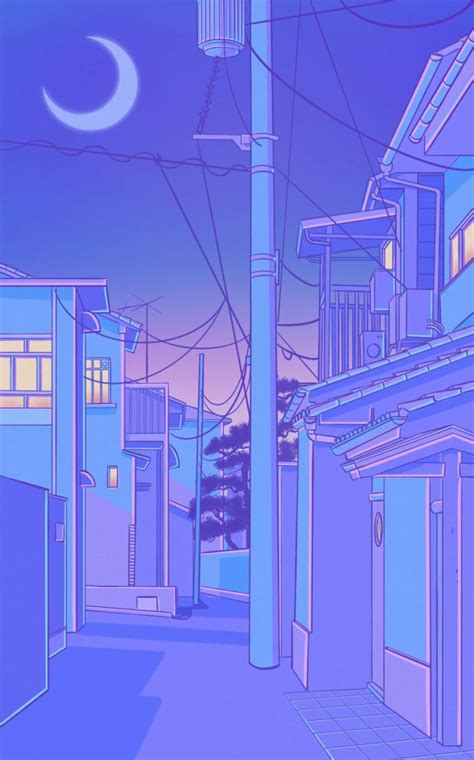 Free Download Anime Blue Aesthetic Wallpapers Blue Aesthetic