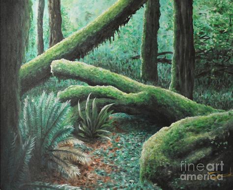 Jungle Landscape Painting By Pierre Huard Fine Art America