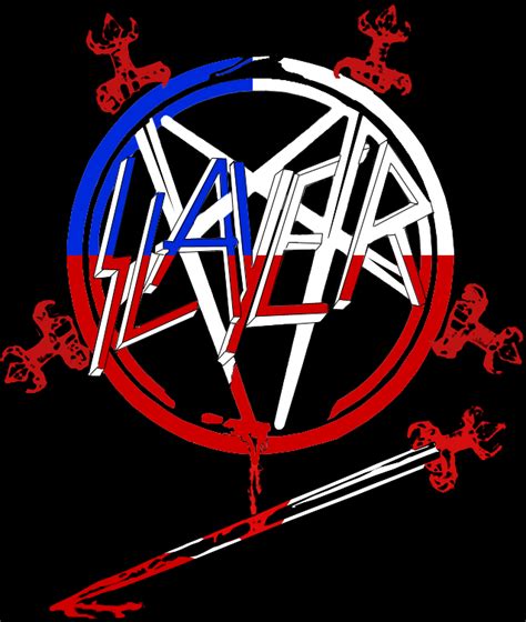 Slayer Logo Chile 2 By Remix460 On Deviantart Slayer Band Slayer