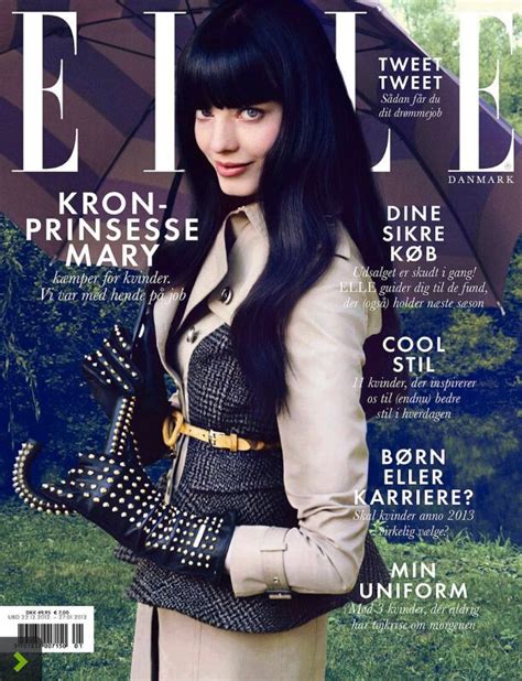 Business Edgy Fashion Magazine Cover Fashion Cover Elle Magazine