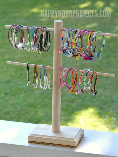 Diy Jewelry Display Stand Happy Hour Projects