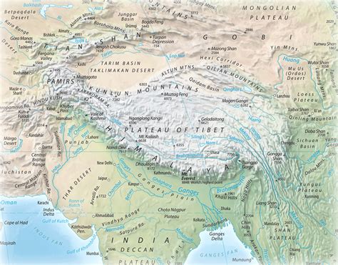 Geography Of The Himalayas Geography Realm