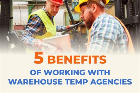 5 Benefits Of Working With Warehouse Temp Agencies Hr Agency Helpresource
