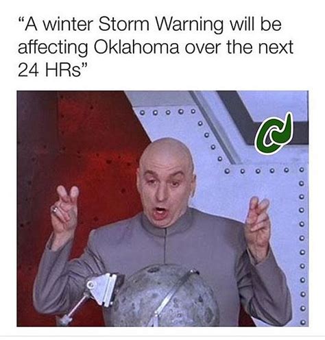 Ten Funny Oklahoma Winter Weather Memes