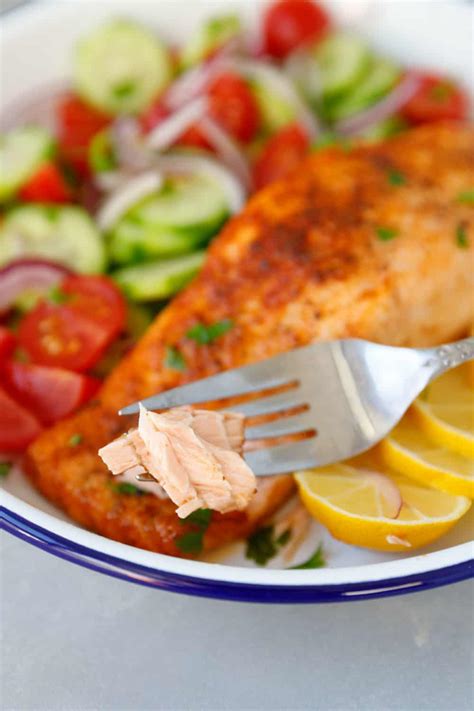 Easy Salmon In The Air Fryer Recipe Cooking Lsl
