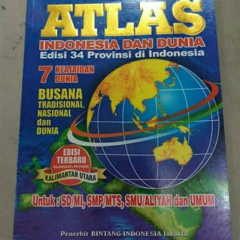 Jual Buku Atlas Indonesia Dan Dunia Buku Atlas Besar Shopee Indonesia