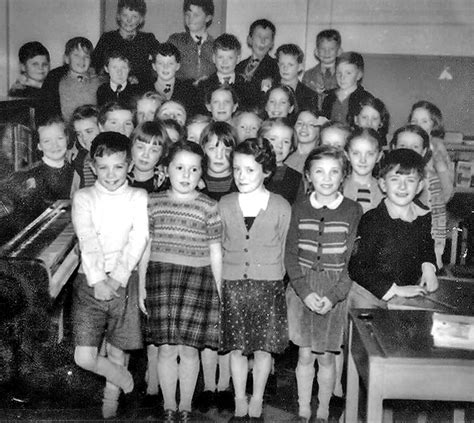 Pupils At Carrick Knowe School Mid 1950s