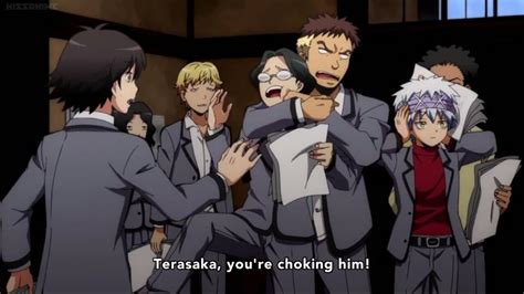 Terasaka Youre Choking Him Text Quote Funny Terasaka Yuuma
